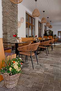 Restaurace Štilec, terasa