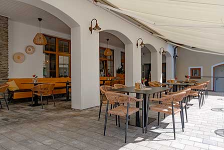 Restaurace Štilec, terasa