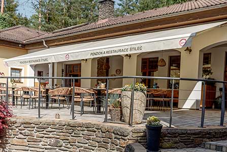 Restaurace Štilec, terasa