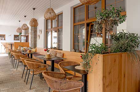Restaurace Štilec, terasa