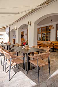 Restaurace Štilec, terasa