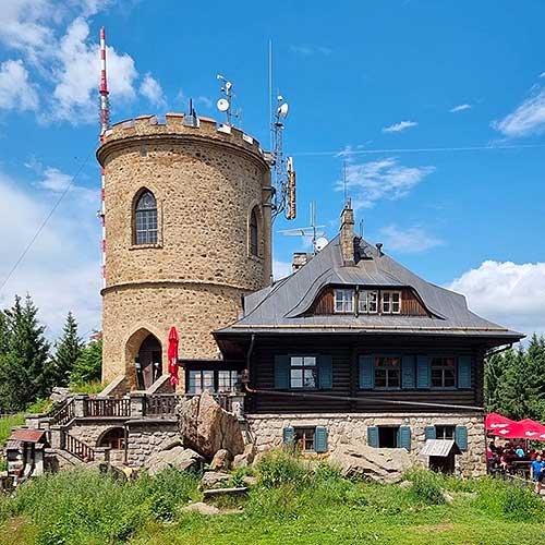 Hora Kleť (20 km) - tip na výlet z&nbsp;resortu Štilec